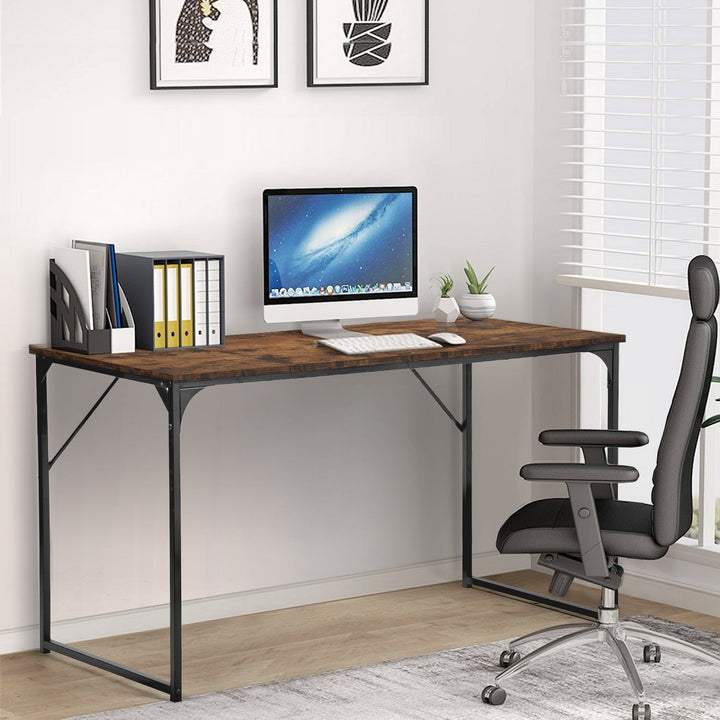 Furniture R Mid-Century Space-Saving  Home Office Computer Desk, Basic Writing Table