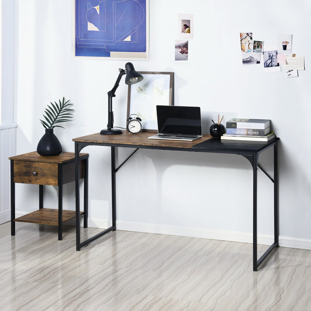 Furniture R Mid-Century Space-Saving  Home Office Computer Desk, Basic Writing Table