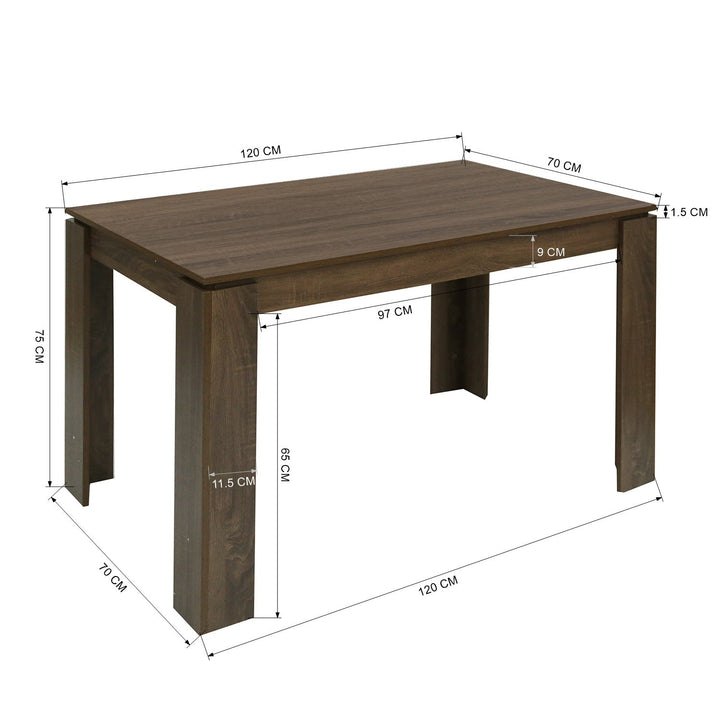 Furniture R Compact Musk Dining Table For Maximizing Small Spaces