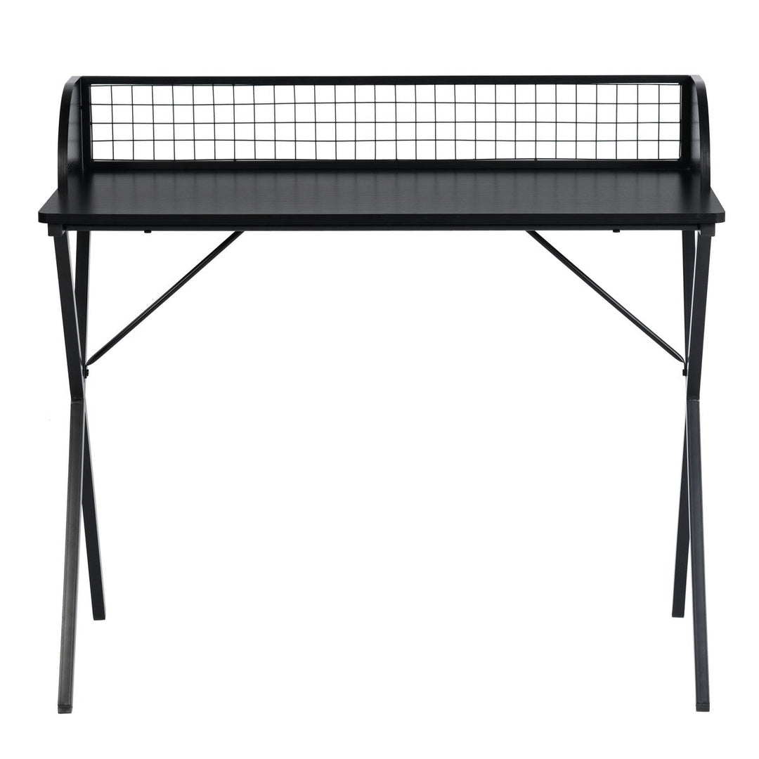 Furniture R Industrial-Chic Computer Desk With Modern Design And Sturdy Metal Frame