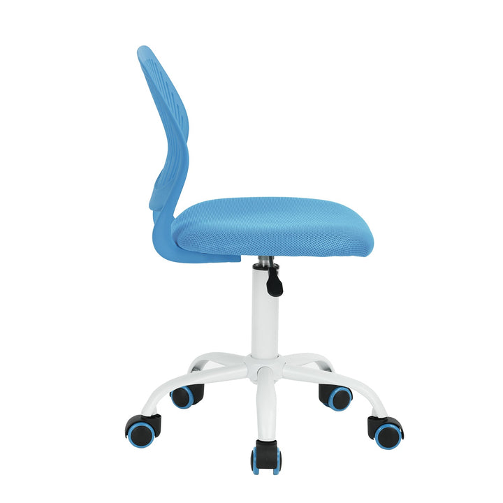 Chaise de bureau pour adolescents en pleine croissance Furniture R, chaise de travail ergonomique en plastique avec hauteur réglable et fonction pivotante