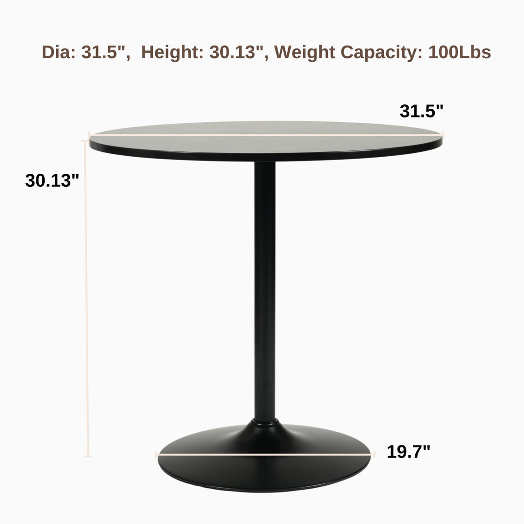 Furniture R Minimalist Scandinavian Style Wood Dining Table With Clean Lines And Painted Finish