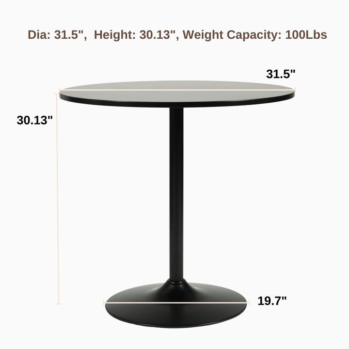 Furniture R Minimalist Scandinavian Style Wood Dining Table With Clean Lines And Painted Finish