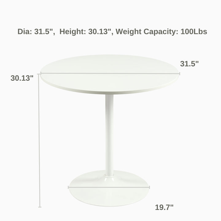 Furniture R Minimalist Scandinavian Style Wood Dining Table With Clean Lines And Painted Finish