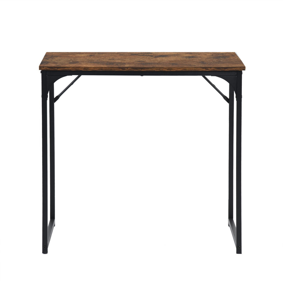 Meubles R Bureau d'ordinateur de bureau à domicile peu encombrant du milieu du siècle, table d'écriture de base