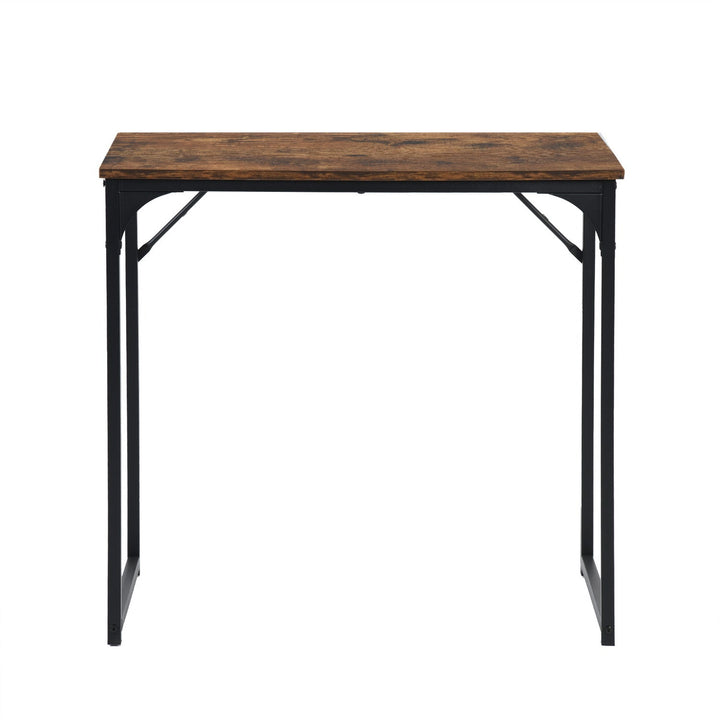 Meubles R Bureau d'ordinateur de bureau à domicile peu encombrant du milieu du siècle, table d'écriture de base