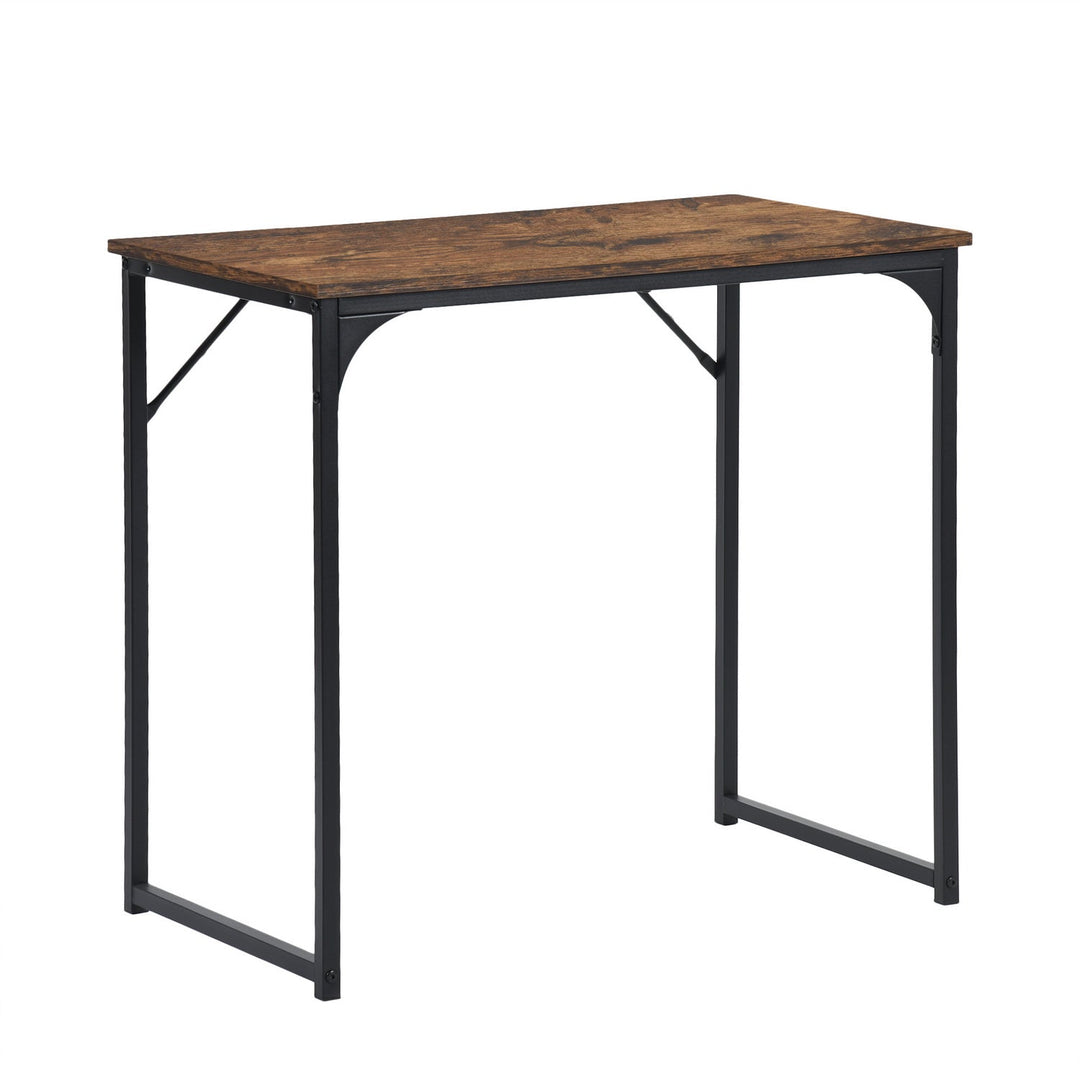 Meubles R Bureau d'ordinateur de bureau à domicile peu encombrant du milieu du siècle, table d'écriture de base
