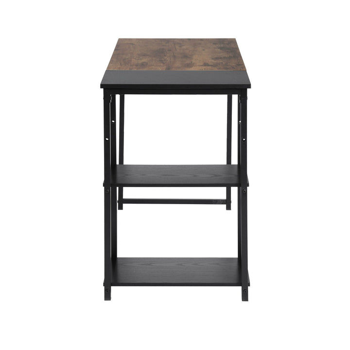 Furniture R Schreibtisch im Mid-Century Modern Design mit Ablage, stilvoller und stabiler Arbeitsplatz