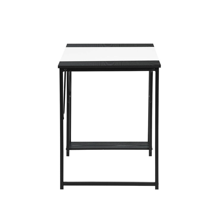 Furniture R Schreibtisch im Mid-Century Modern Design mit Ablage, stilvoller und stabiler Arbeitsplatz