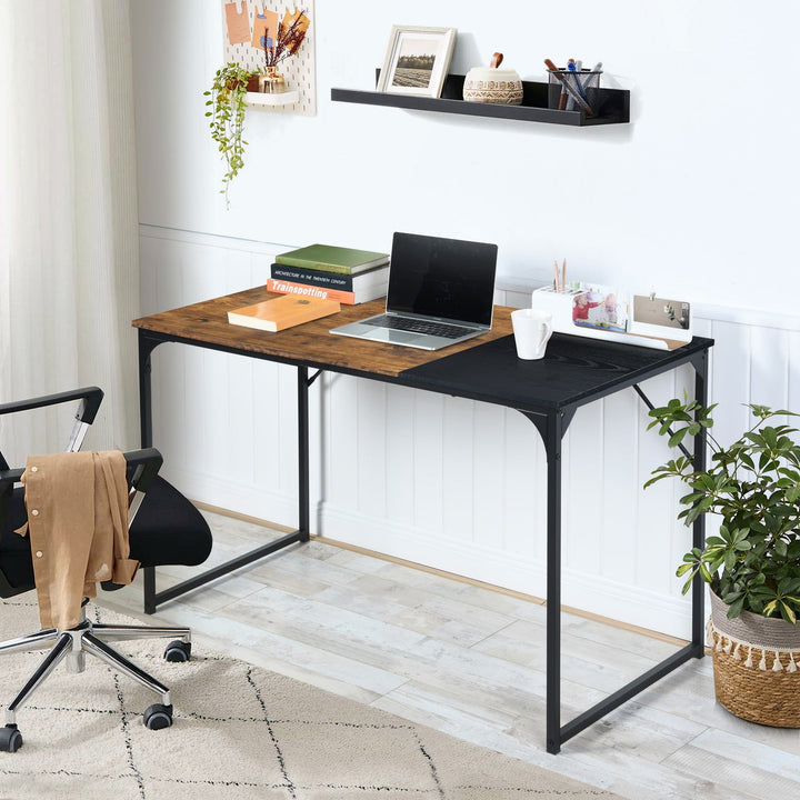 Furniture R Mid-Century Space-Saving  Home Office Computer Desk, Basic Writing Table