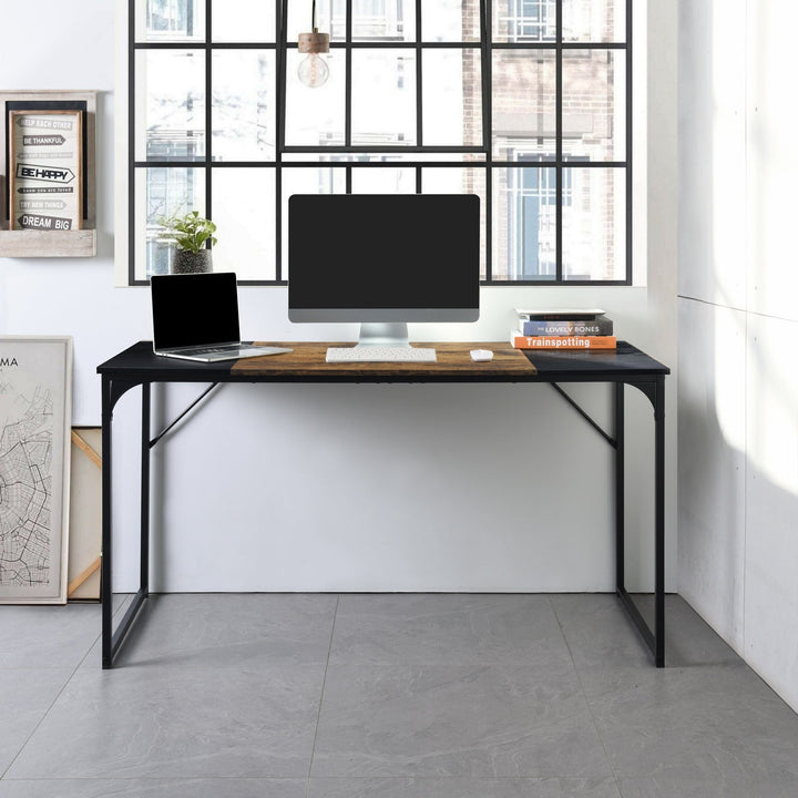 Furniture R Mid-Century Space-Saving  Home Office Computer Desk, Basic Writing Table