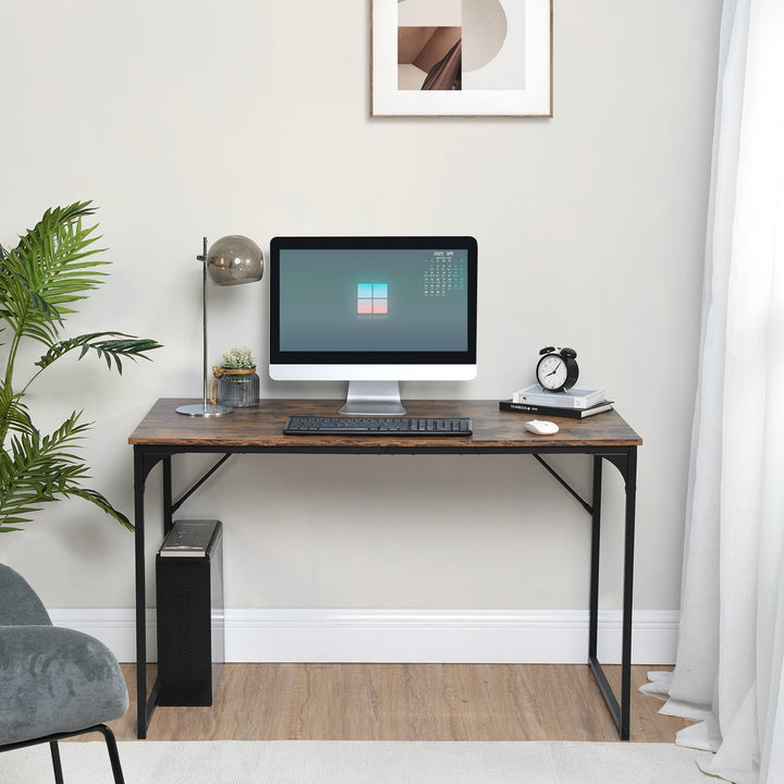 Furniture R Mid-Century Space-Saving  Home Office Computer Desk, Basic Writing Table