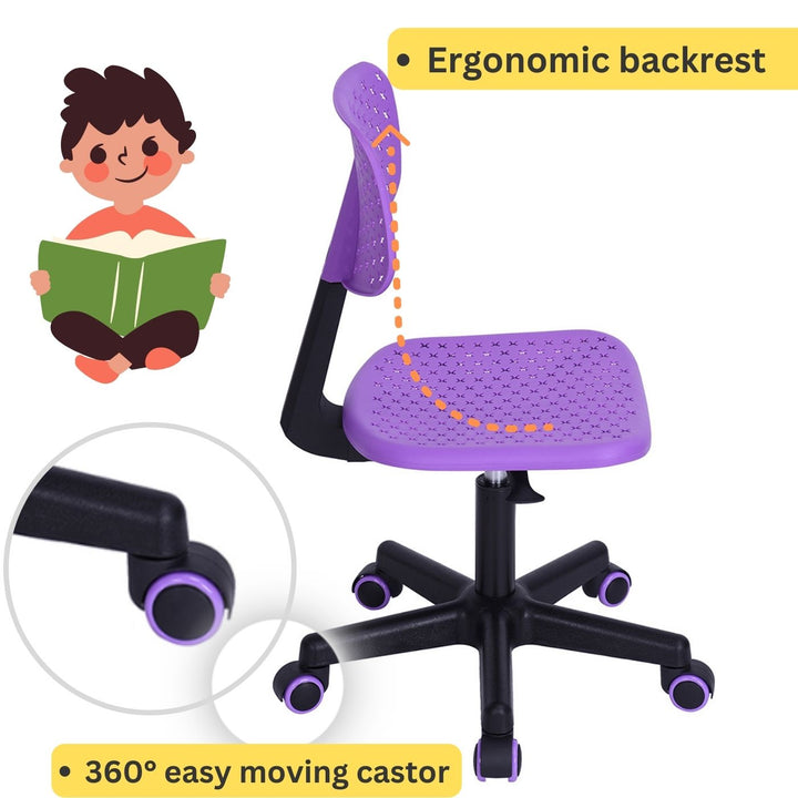 Furniture R Chaise de bureau élégante et fonctionnelle pour enfants à usage domestique