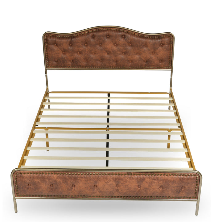 Furniture R Modern Luxury Merle Uholstery Bed Frame:  Invites Comfort And Tranquility