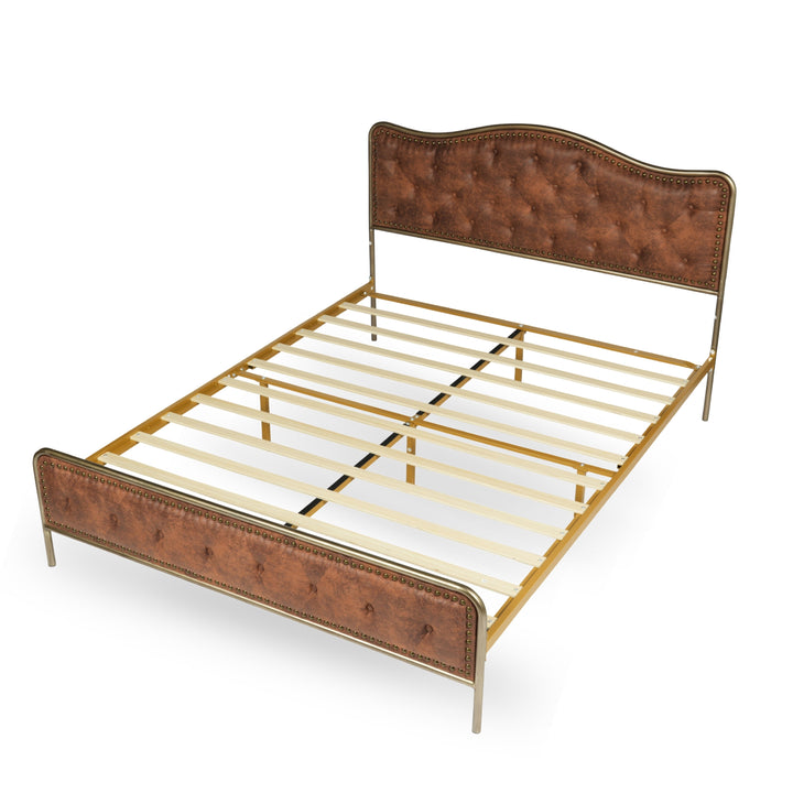 Furniture R Modern Luxury Merle Uholstery Bed Frame:  Invites Comfort And Tranquility