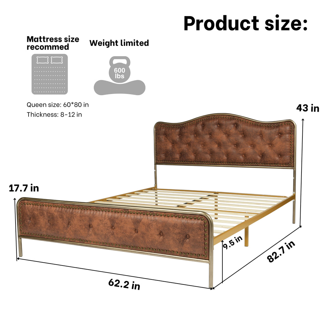 Furniture R Modern Luxury Merle Uholstery Bed Frame:  Invites Comfort And Tranquility