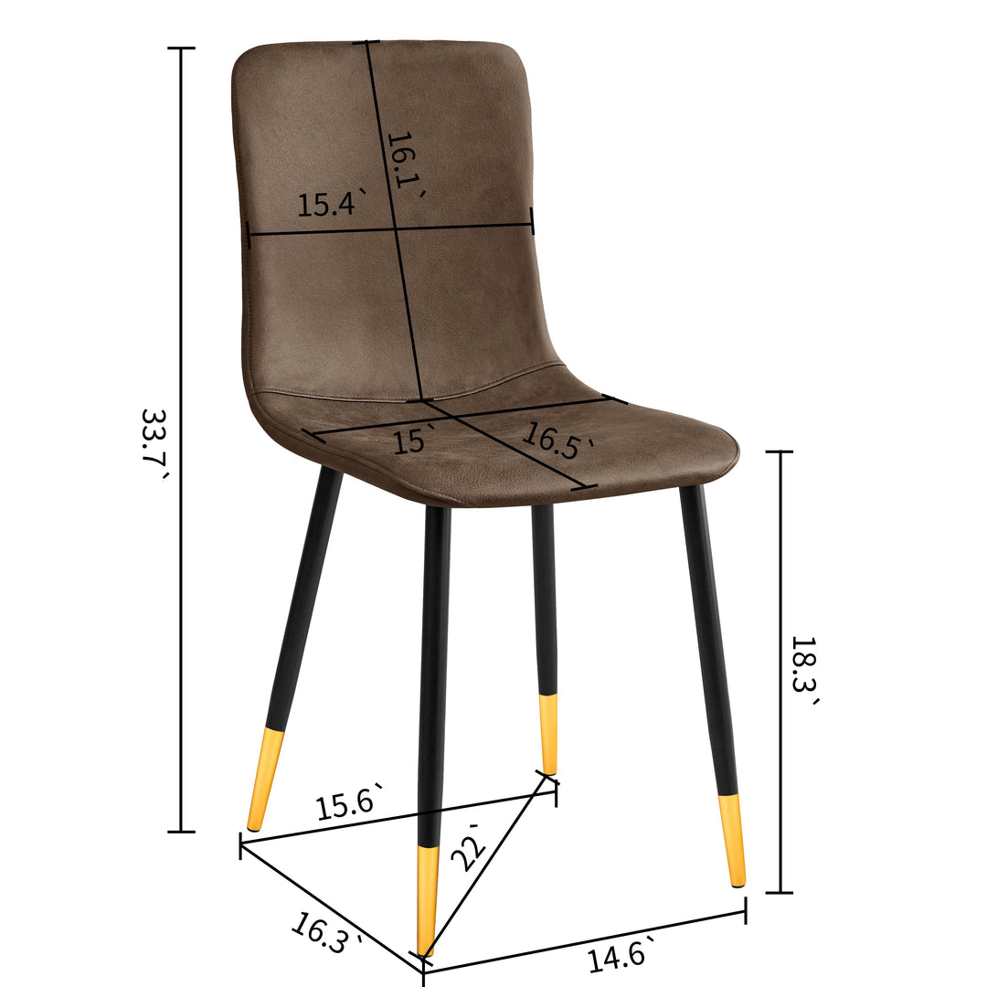 Furniture R Scargill Leathaire Upholstery Side Chairs,Faux Leather Dining Room Chairs High Back Easy To Assemble