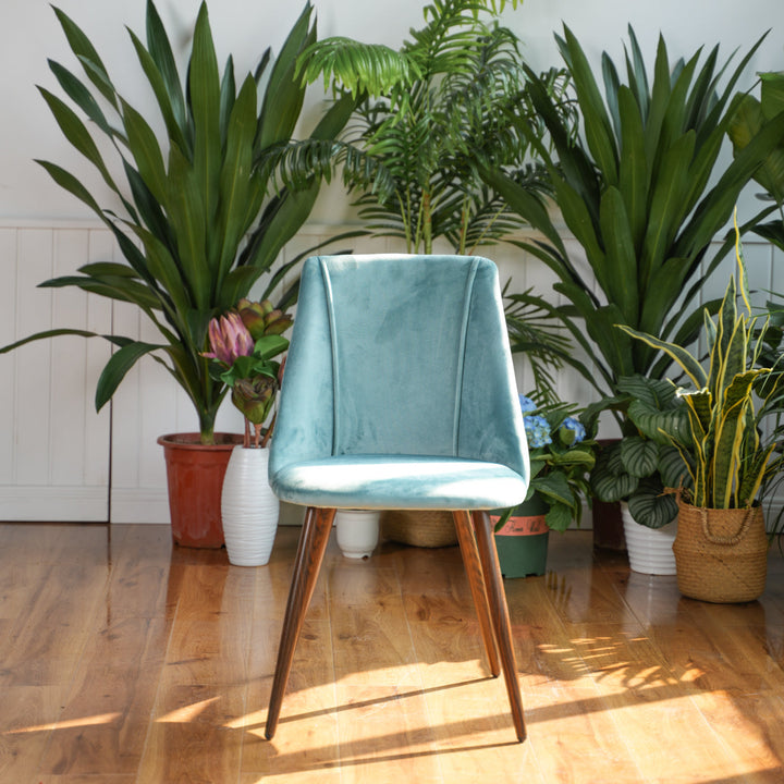 Furniture R Comfortable Upholstered Dining Chairs With Luxury Velvet And Metal Frames