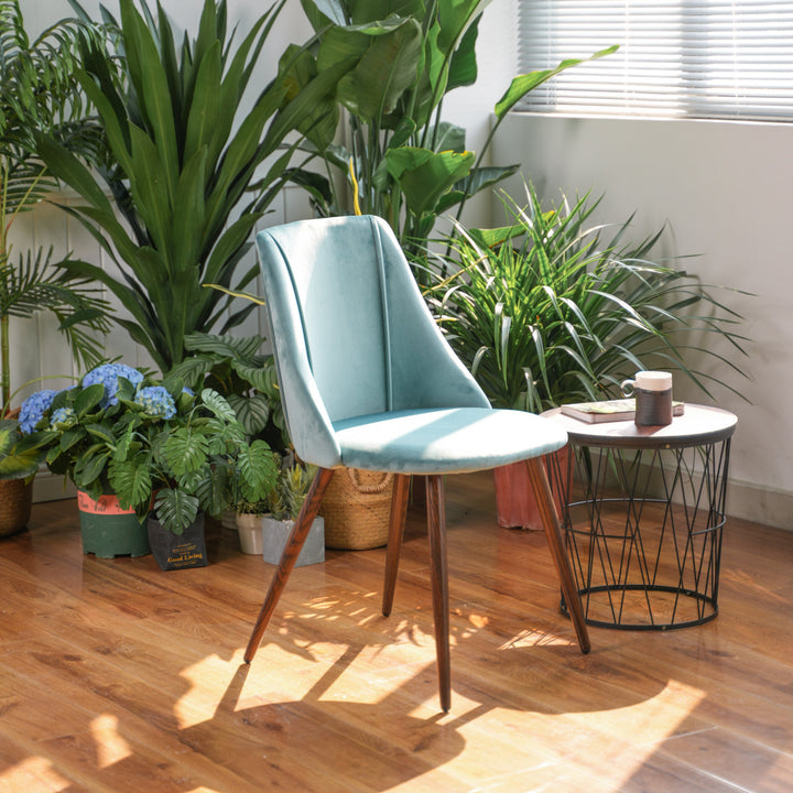 Furniture R Comfortable Upholstered Dining Chairs With Luxury Velvet And Metal Frames