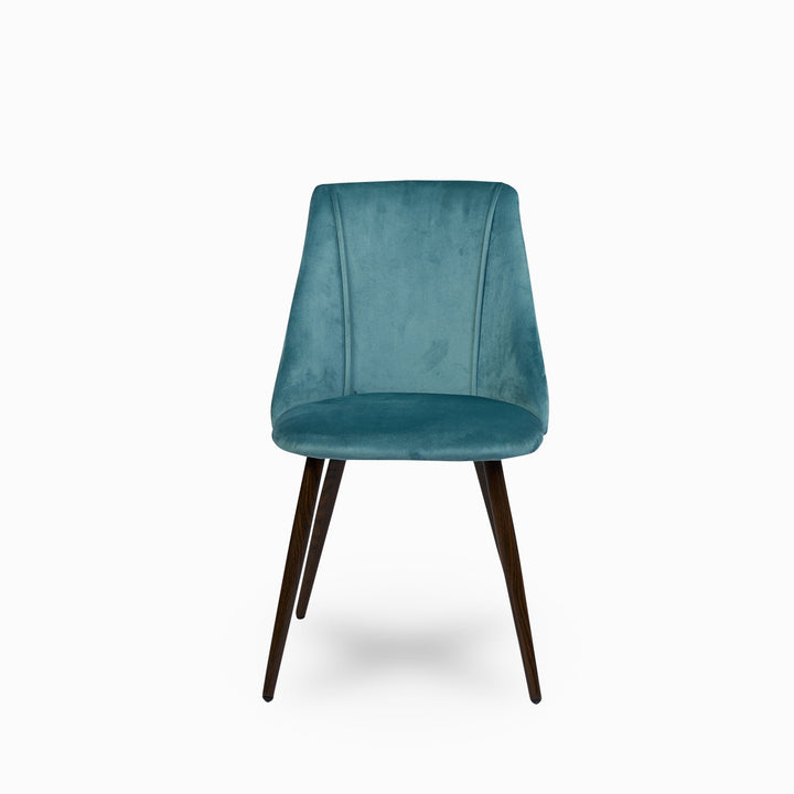 Furniture R Comfortable Upholstered Dining Chairs With Luxury Velvet And Metal Frames