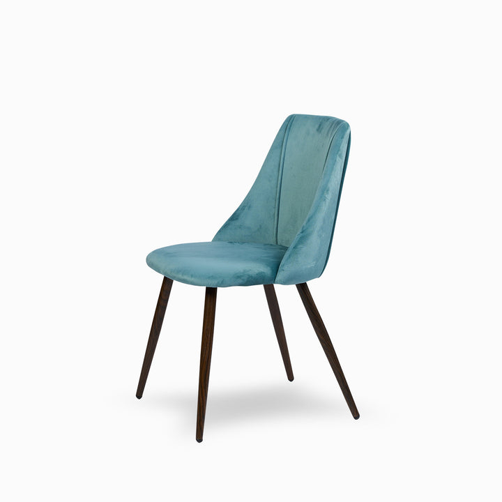 Furniture R Comfortable Upholstered Dining Chairs With Luxury Velvet And Metal Frames