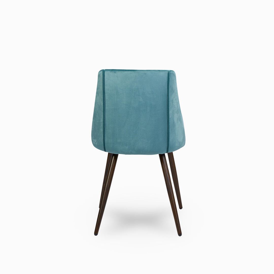 Furniture R Comfortable Upholstered Dining Chairs With Luxury Velvet And Metal Frames