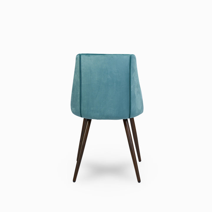 Furniture R Comfortable Upholstered Dining Chairs With Luxury Velvet And Metal Frames