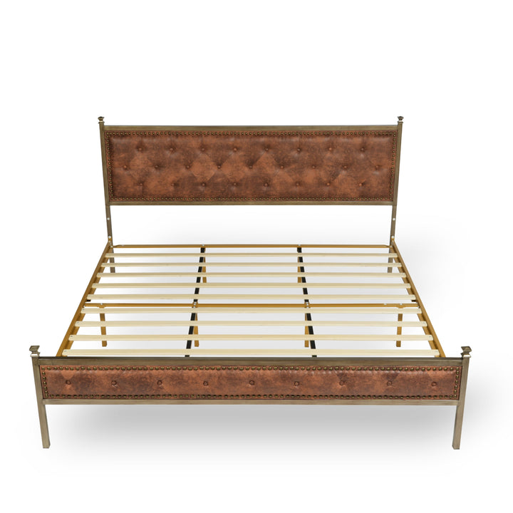 Furniture R Modern Luxury Veleda Upholstery Bed Frame: Simple Yet Stylish Comfort