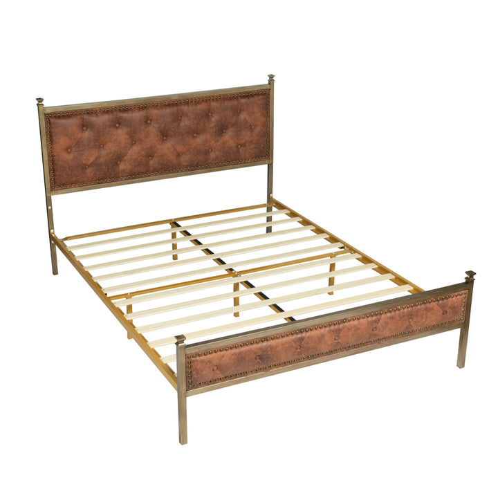 Furniture R Modern Luxury Veleda Upholstery Bed Frame: Simple Yet Stylish Comfort