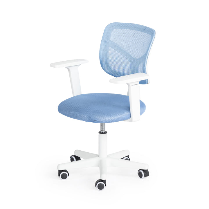 Furniture R  Home Chaise de Bureau, Chaise D'ordinateur pour Jeunes/Adolescents avec Maille Respirante, Pivotante Chaise D'étude Réglable en Hauteur avec Accoudoirs, Rose