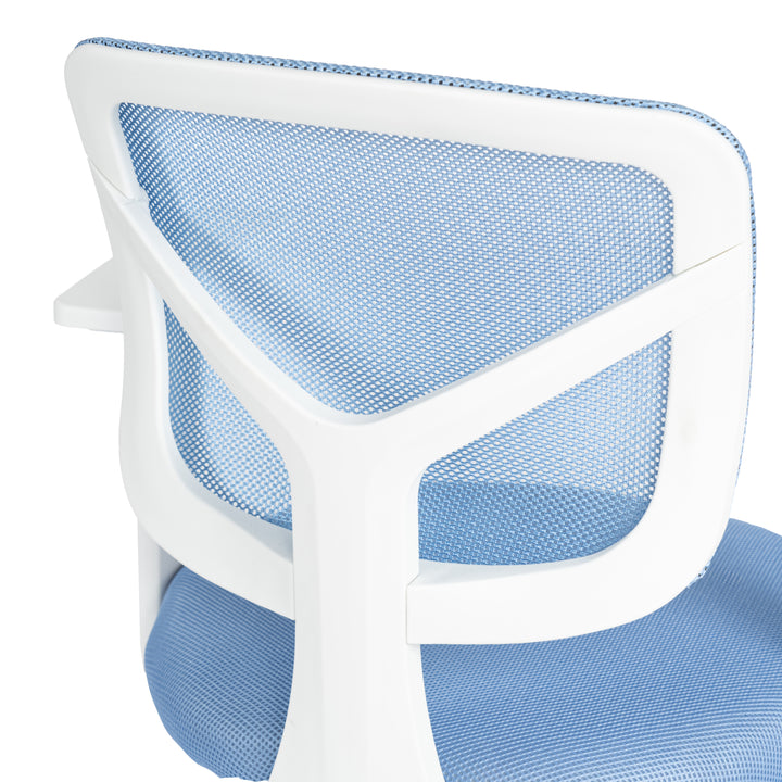 Furniture R  Home Chaise de Bureau, Chaise D'ordinateur pour Jeunes/Adolescents avec Maille Respirante, Pivotante Chaise D'étude Réglable en Hauteur avec Accoudoirs, Rose