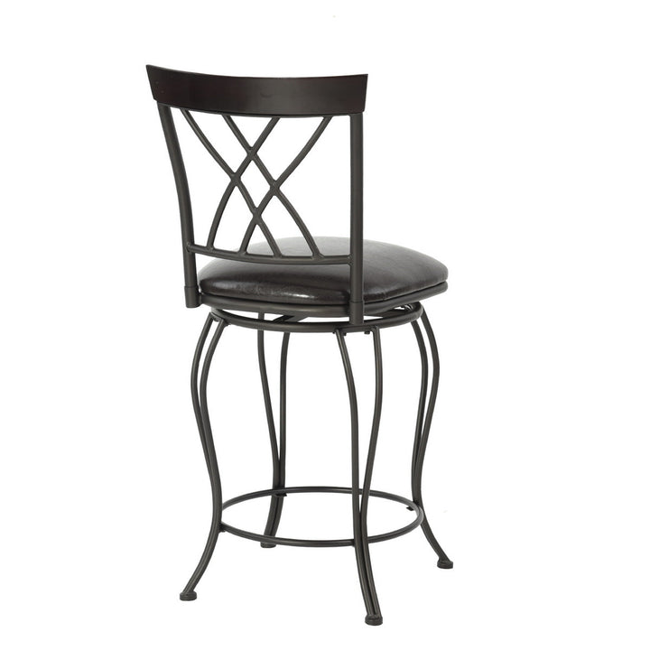 Furniture R American Farmhouse Deisgn Wichita Swival Bar Stools: Durable And Stackable With Sleek Silhouette