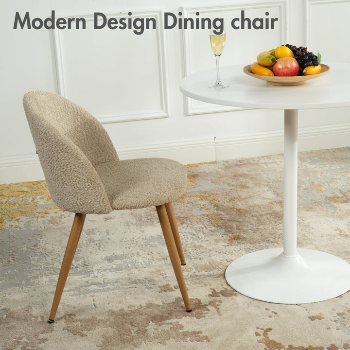 Furniture R Scandinavian Modern Design Beige Oak Dining Chairs With Timeless Style