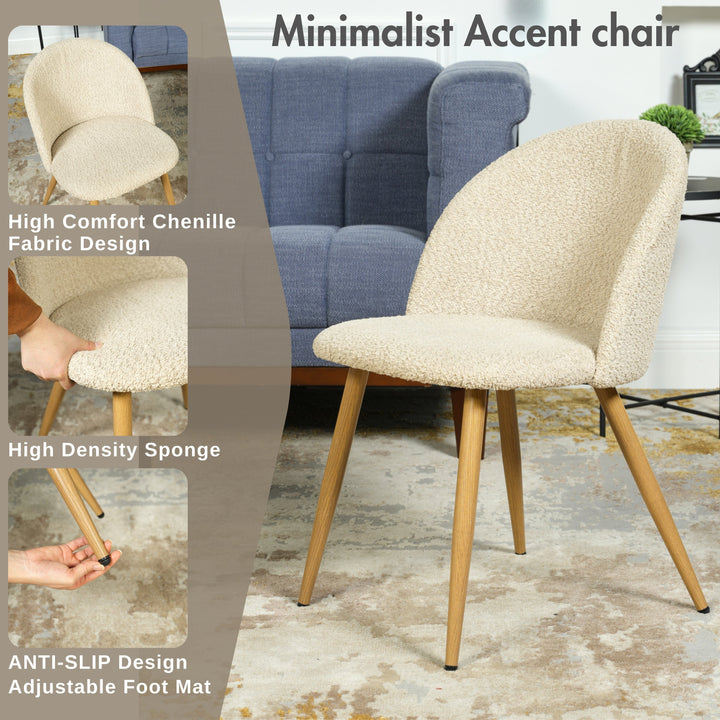 Furniture R Scandinavian Modern Design Beige Oak Dining Chairs With Timeless Style