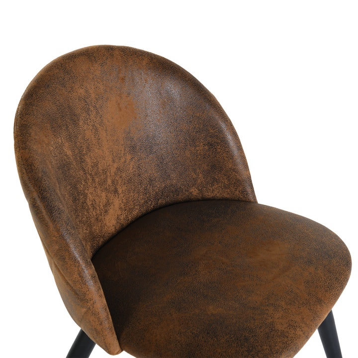 FurnitureR– Lot de 4 chaises en tissu chenille pour salle à manger, chambre à coucher, salon, pieds en chêne et métal, beige