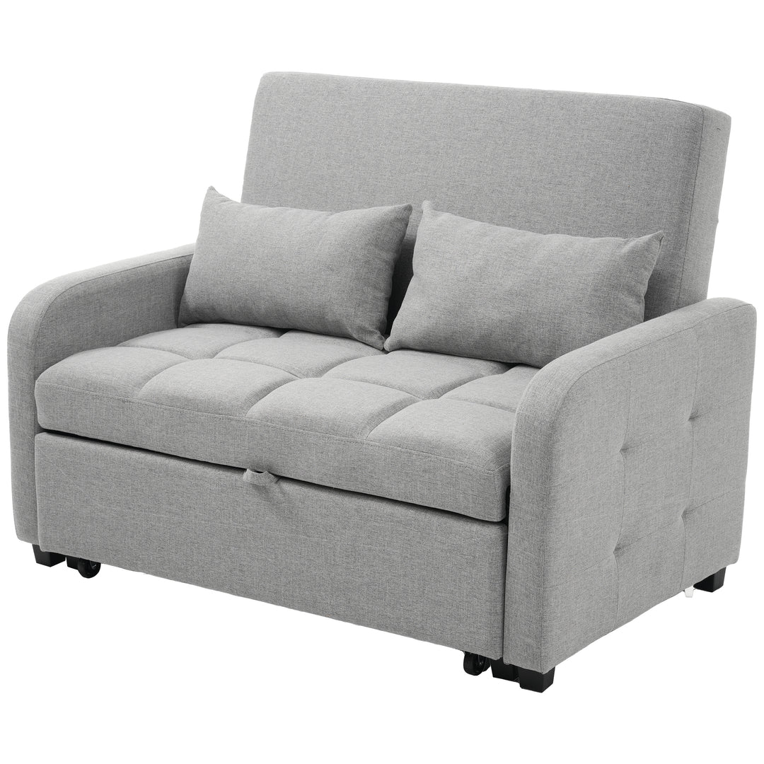 FurnitureR Canape Relaxation,Canapé-lit Pliant,Dossier Réglable, pour les Petits Appartements et les Résidences
